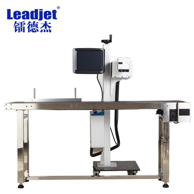 máquina da marcação da máquina da marcação do laser do CO2 30W/laser da mosca para imprimir o objeto irregular
