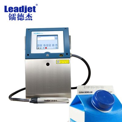 Impressora a jato de tinta em linha industrial automática, Inkjet do certificado do CE do GV que codifica o equipamento
