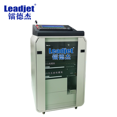 ODM variável em linha de Leadjet das imagens da cor completa de máquina imprimindo da tinta UV