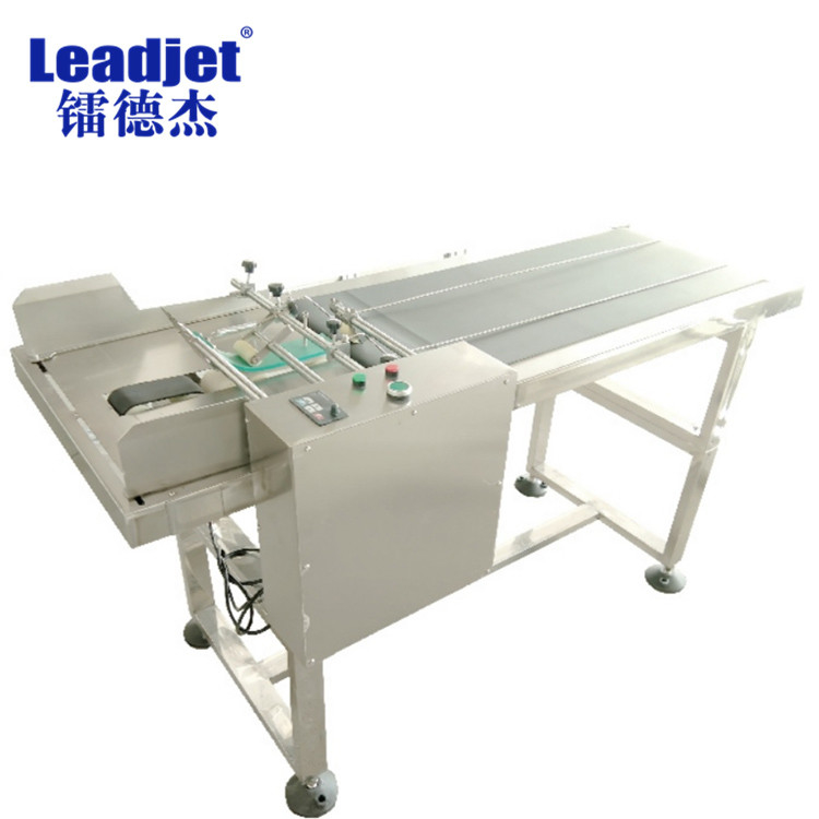 Uso personalizado da máquina de paginação L-80 para separar o saco de embalagem com impressora a jato de tinta ou máquina do laser